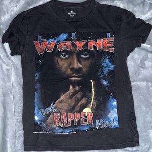 Lil Wayne Hollister tee shirt xs